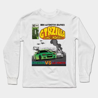 GTRZILLA R34 (1 of 2 VERSION) Long Sleeve T-Shirt